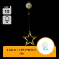 Aigostar - Різдвяна LED декорація LED/3xAAA зірка 19см