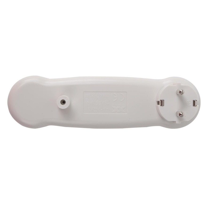 Aigostar - Розетка-розгалужувач з вимикачем 3x16A/230V