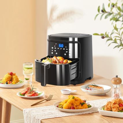 Aigostar - Розумна аеро-фритюрниця 7 л 1900W/230V/60 хв Wi-Fi
