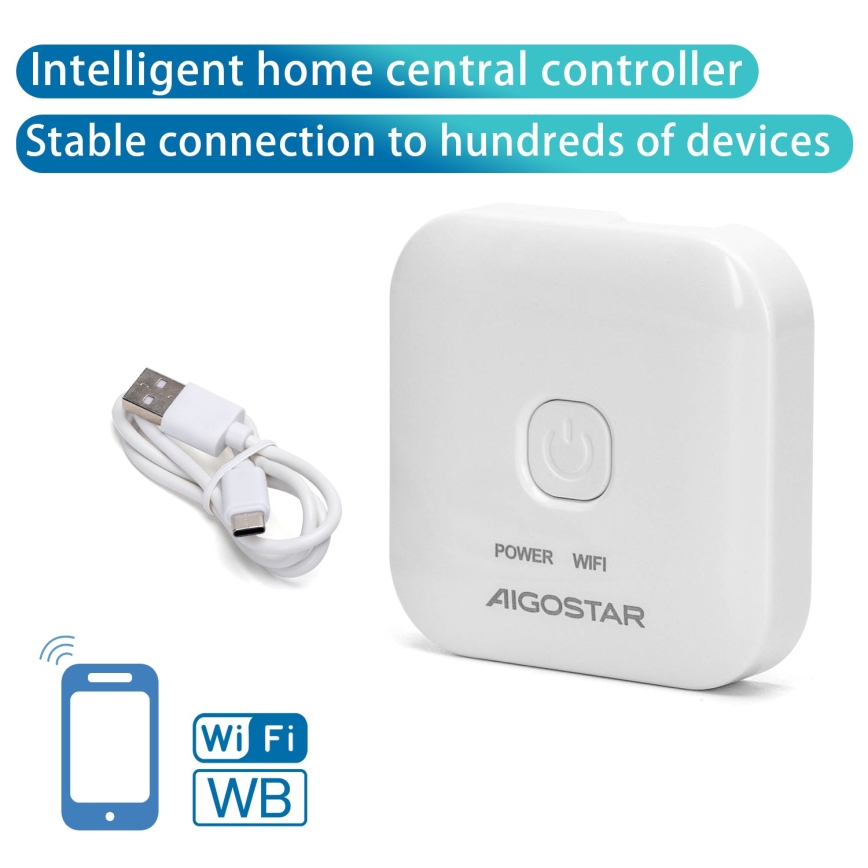 Aigostar - Розумний шлюз 5V Wi-Fi