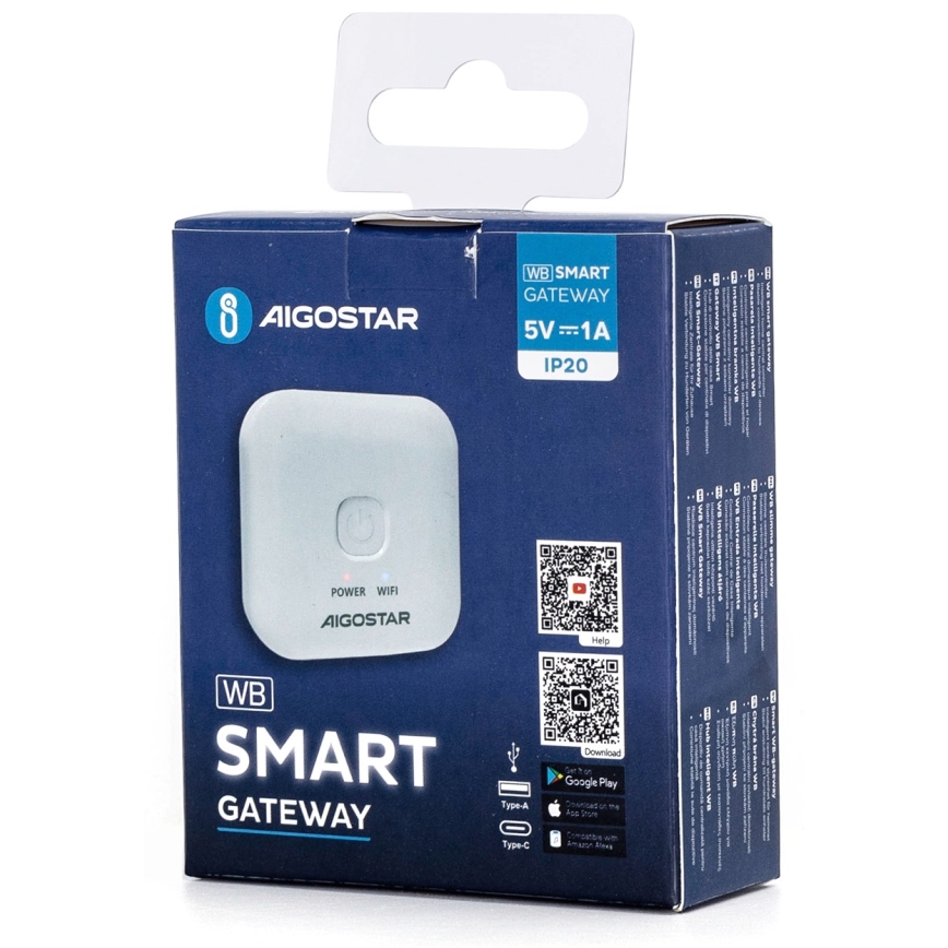 Aigostar - Розумний шлюз 5V Wi-Fi