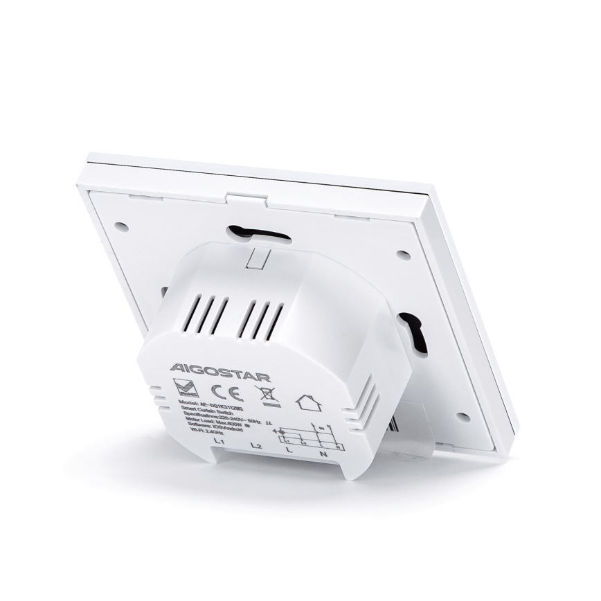 Aigostar - Розумний вимикач для керування жалюзі 230V Wi-Fi Tuya