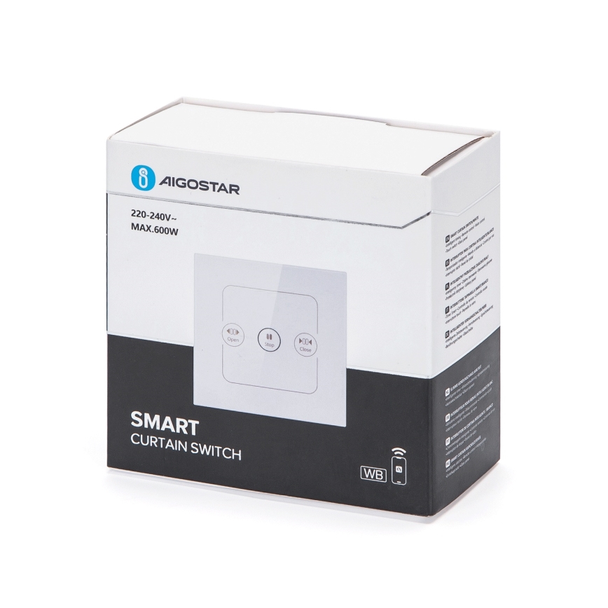 Aigostar - Розумний вимикач для керування жалюзі 230V Wi-Fi Tuya