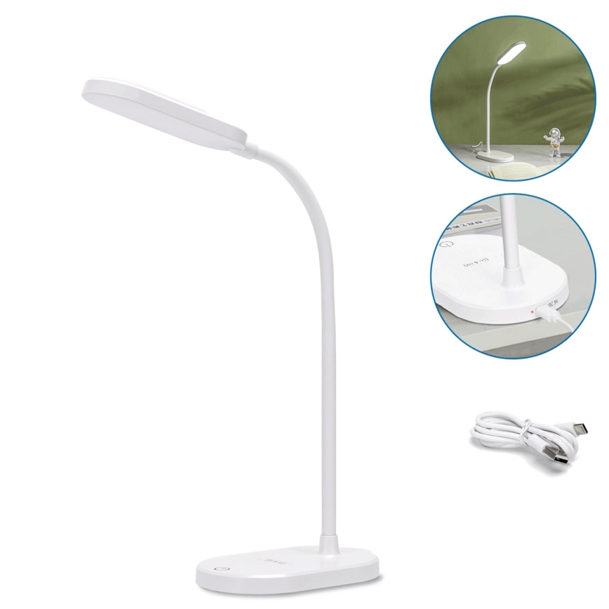 Aigostar - Сенсорна настільна LED лампа з регулюванням яскравості LED/3W/5V