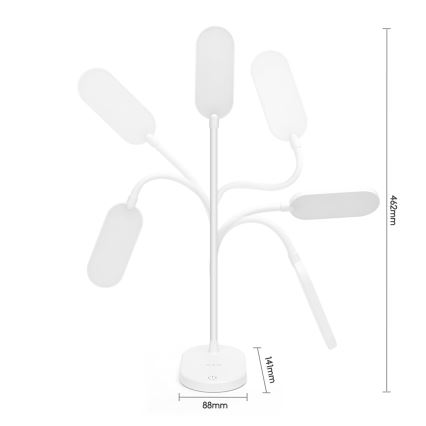 Aigostar - Сенсорна настільна LED лампа з регулюванням яскравості LED/3W/5V