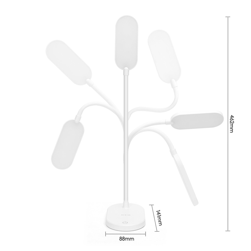 Aigostar - Сенсорна настільна LED лампа з регулюванням яскравості LED/3W/5V