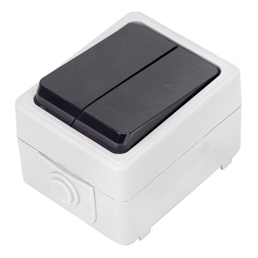 Aigostar - Серийный выключатель для дома 250V/10A IP54