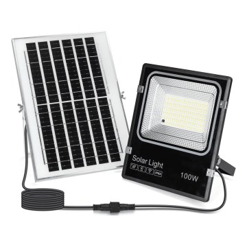 Aigostar - солнечный LED-прожектор LED/100W/3,2V 2000mAh 3000K/4000K/6500K IP66 + пульт дистанционного управления