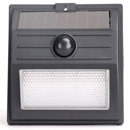 Aigostar - солнечный светильник LED с датчиком LED/3,7В 6500K 500 мА IP65 черный