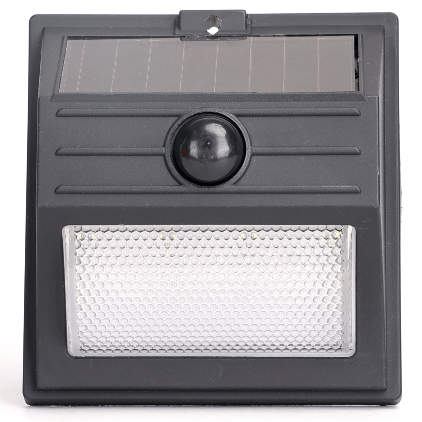Aigostar - солнечный светильник LED с датчиком LED/3,7В 6500K 500 мА IP65 черный