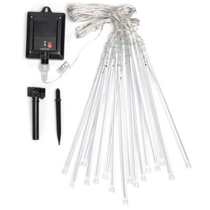 Aigostar - сонячна LED‑гірлянда, 384 LED/13 м, IP65, 1200 mAh, багатокольорова