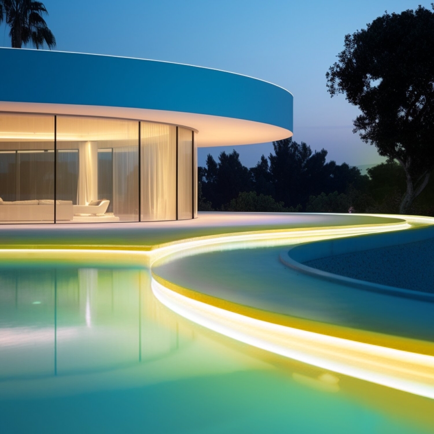 Aigostar - Сонячна LED-стрічка з регулюванням яскравості LED/20W/3,2V 20 m 2700K IP65 20000 mAh + пульт дистанційного керування