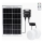 Aigostar - сонячний LED стельовий світильник зі датчиком 2xLED/35W/3,7V 6000 mAh IP65 + дистанційне керування