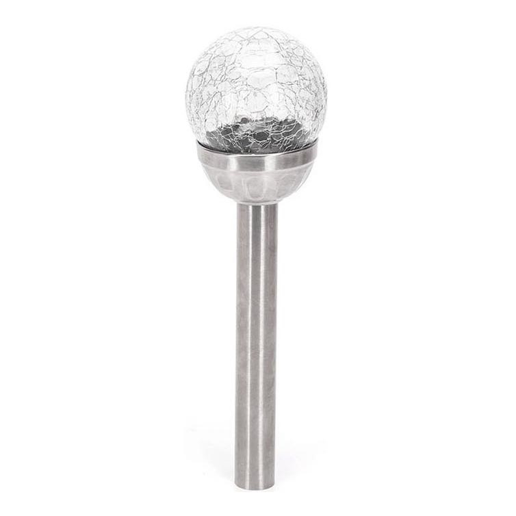 Aigostar - сонячний LED-світильник 2V 6500K IP44 40 мА·год сріблястий