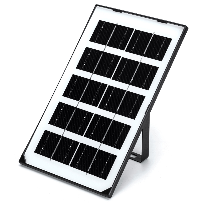 Aigostar - сонячний LED‑світильник LED/35 Вт/12 В 3000 мА·год 6500K IP65 діаметр 16,8 см + дистанційне керування