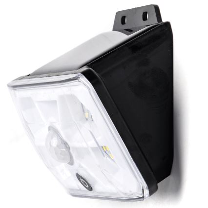 Aigostar - Сонячний світильник з датчиком LED/3,7V 6500K 500 mAh IP65 чорний