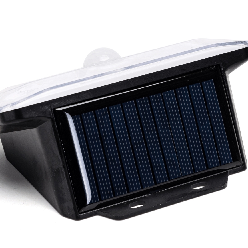 Aigostar - Сонячний світильник з датчиком LED/3,7V 6500K 500 mAh IP65 чорний