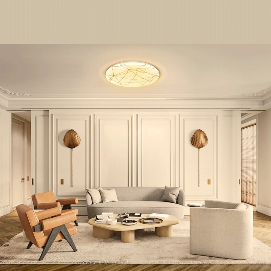 Aigostar - Стельовий LED світильник LED/12W/230V 3000K діаметр 26см