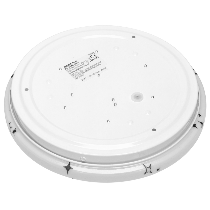 Aigostar - Стельовий LED світильник LED/12W/230V 6500K діаметр 26см