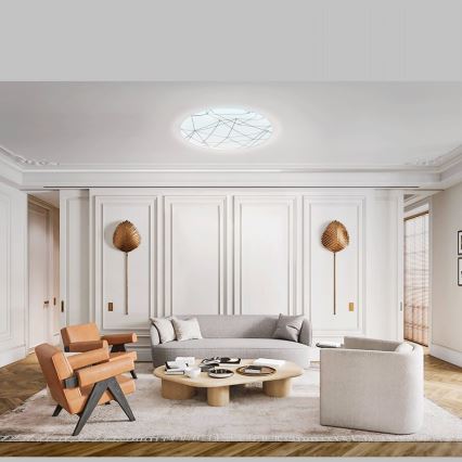 Aigostar - Стельовий LED світильник LED/12W/230V 6500K діаметр 26см