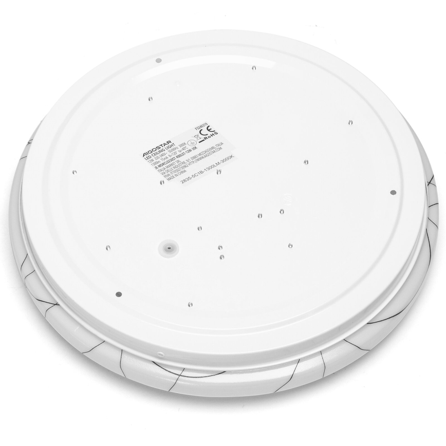 Aigostar - Стельовий LED світильник LED/12W/230V 6500K діаметр 26см