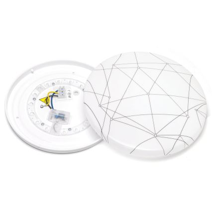Aigostar - Стельовий LED світильник LED/12W/230V 6500K діаметр 26см