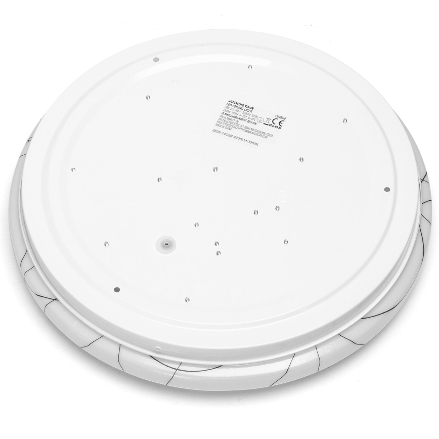 Aigostar - Стельовий LED світильник LED/20W/230V 3000K діаметр 33см