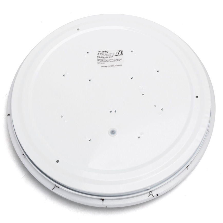 Aigostar - Стельовий LED світильник LED/36W/230V 3000K діаметр 38см
