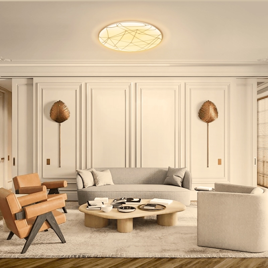 Aigostar - Стельовий LED світильник LED/36W/230V 3000K діаметр 38см