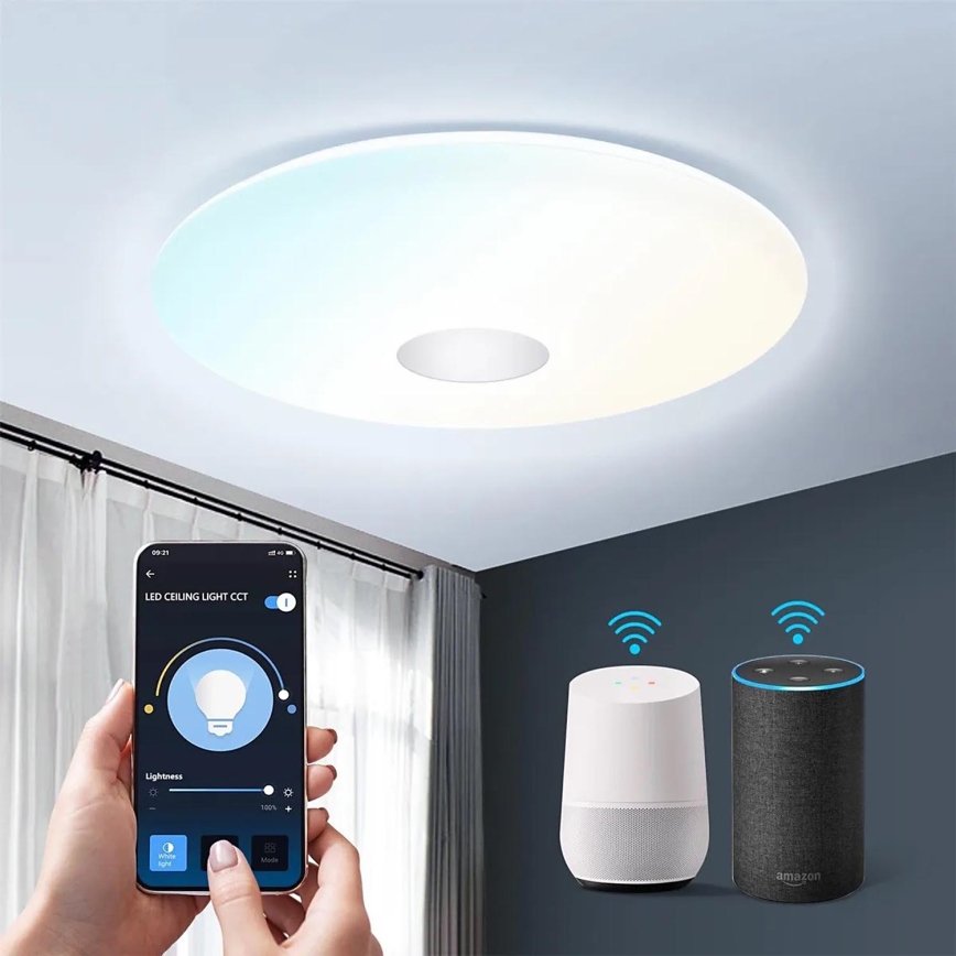 Aigostar - Стельовий LED світильник з регулюванням яскравості LED/18W/230V діаметр 34 см Wi-Fi