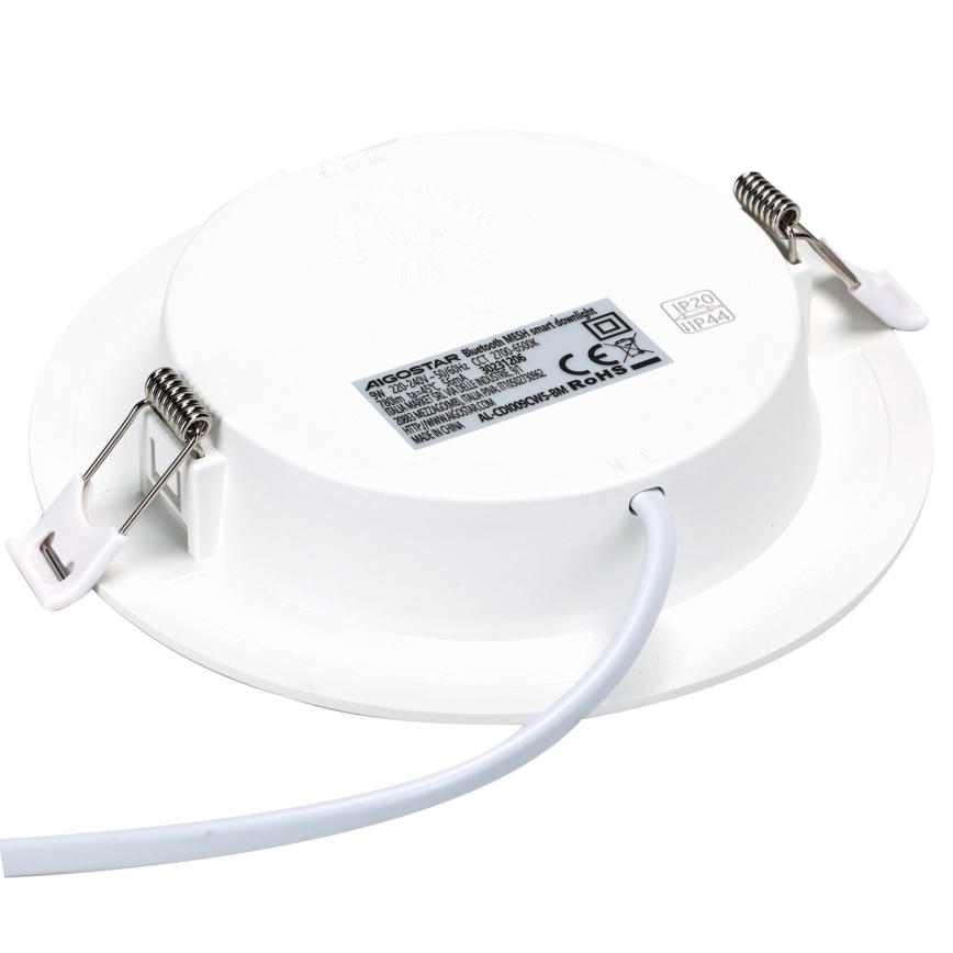 Aigostar - Стельовий вбудований LED світильник з регулюванням яскравості MESH LED/9W/230V 2700-6500K діаметр 14,5 см