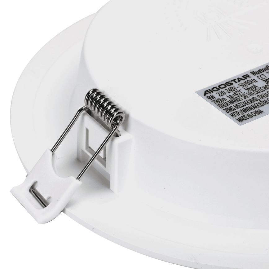 Aigostar - Стельовий вбудований LED світильник з регулюванням яскравості MESH LED/9W/230V 2700-6500K діаметр 14,5 см