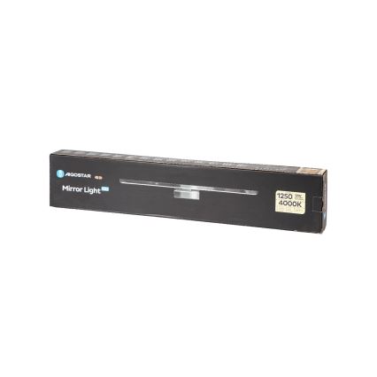 Aigostar - Светодиодное освещение для ванной комнаты, зеркало LED/12Вт/230В 4000К 60см IP44 алюминий