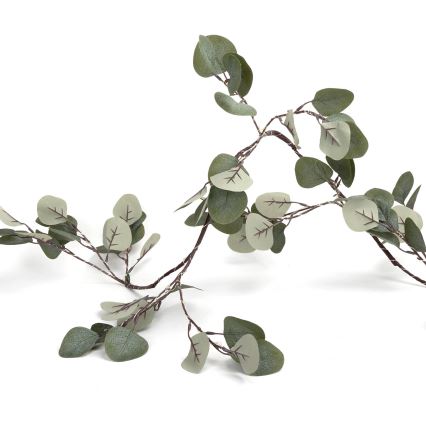 Aigostar - Светодиодная гирлянда на солнечной батарее 110xLED/4 м IP65 300 mAh теплый белый эвкалипт