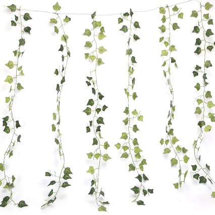 Aigostar - Светодиодная гирлянда на солнечной батарее 70xLED/4x1 м IP65 300 mAh теплый белый плющ