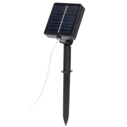 Aigostar - Светодиодная гирлянда на солнечной батарее 70xLED/4x1m IP65 300 mAh теплый белый эвкалипт