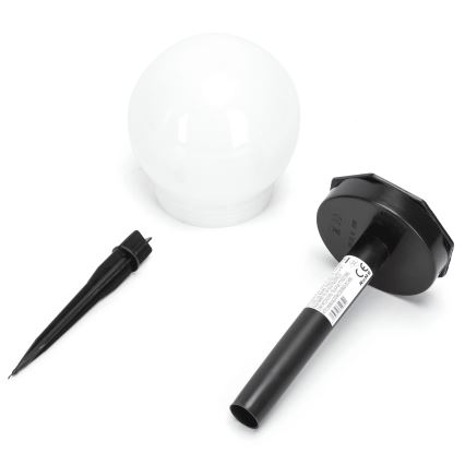 Aigostar - Светодиодная лампа на солнечной батарее LED/0,006W/1,2V 33 см черный 6500K IP44