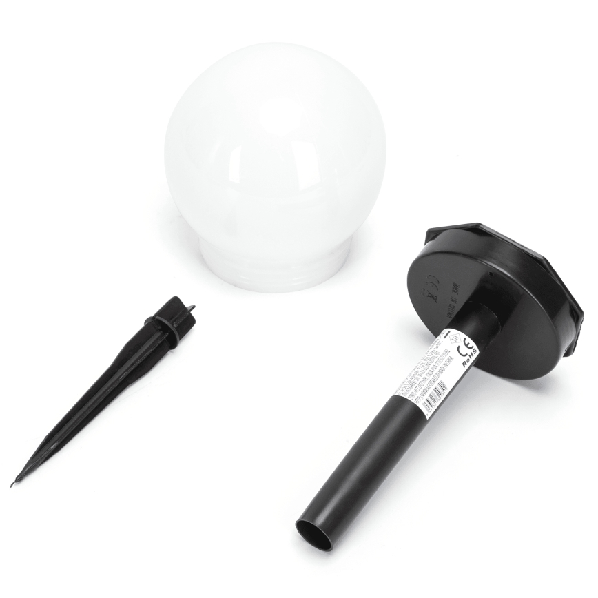 Aigostar - Светодиодная лампа на солнечной батарее LED/0,006W/1,2V 33 см черный 6500K IP44
