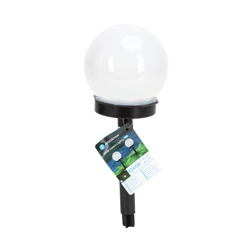 Aigostar - Светодиодная лампа на солнечной батарее LED/0,006W/1,2V 33 см черный 6500K IP44