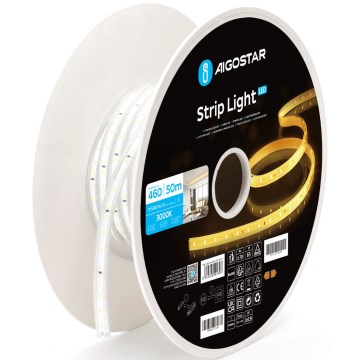 Aigostar - Светодиодная лента LED/250W/230V 50 м 3000K IP65