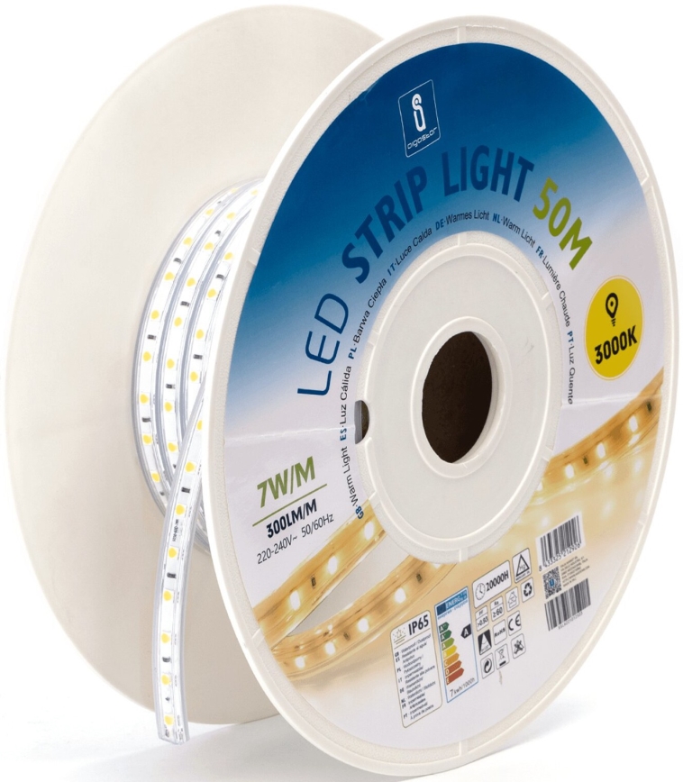 Aigostar - Светодиодная лента LED/350W/230V 50 м 3000K IP65