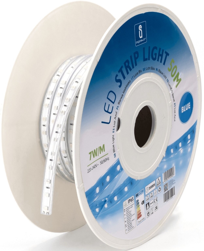 Aigostar - Светодиодная лента LED/350W/230V 50 м синий IP65