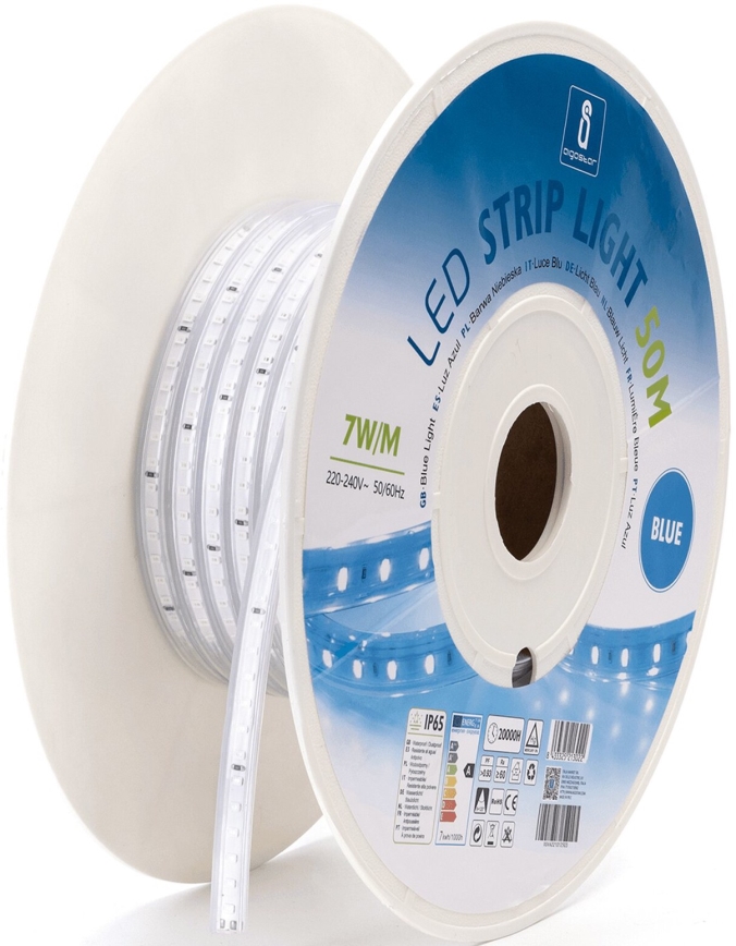 Aigostar - Светодиодная лента LED/350W/230V 50 м синий IP65