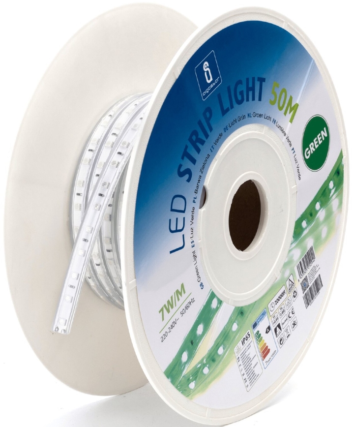 Aigostar - Светодиодная лента LED/350W/230V 50 м зеленый IP65