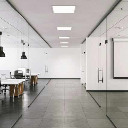 Aigostar - встраиваемая LED-панель для подвесного потолка LED/28 Вт/230 В, высокоэффективная, UGR19, 6000 К, 59,5x59,5 см