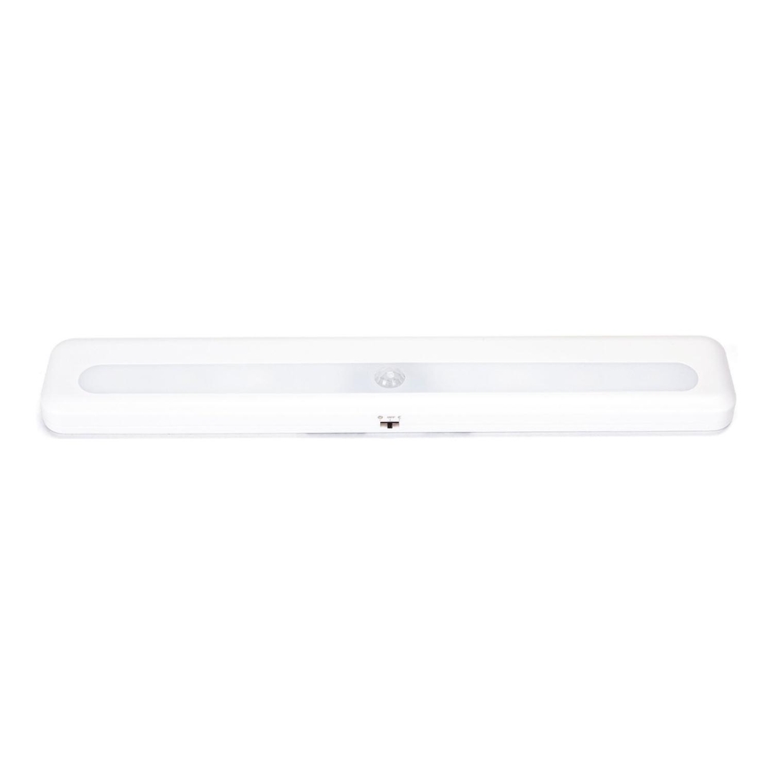 Aigostar - Светодиодная подсветка для шкафа с датчиком движения LED/1,5W/3xAA 6500K