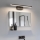 Aigostar - Светодиодная подсветка для зеркала в ванной комнате LED/8W/230V 4000K 40 см IP44 черный