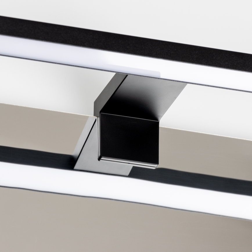 Aigostar - Светодиодная подсветка для зеркала в ванной комнате LED/8W/230V 4000K 40 см IP44 черный