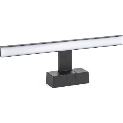 Aigostar - Светодиодная подсветка для зеркала в ванной комнате LED/8W/230V 4000K 40 см IP44 черный