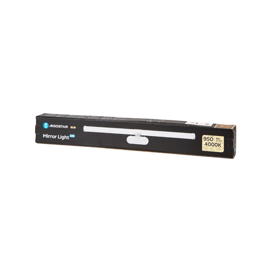 Aigostar - Светодиодная подсветка для зеркала в ванной комнате LED/8W/230V 4000K 60 см IP44